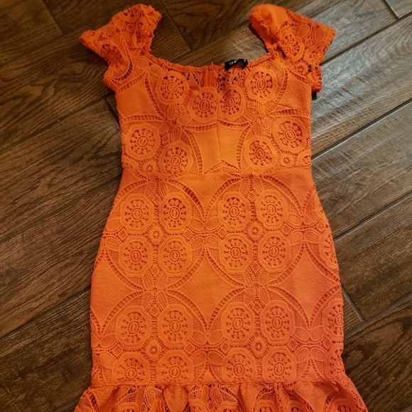 Fashion Nova Crochet Mini Dress - Picture 4 of 6